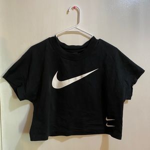 Black Nike Crop Top